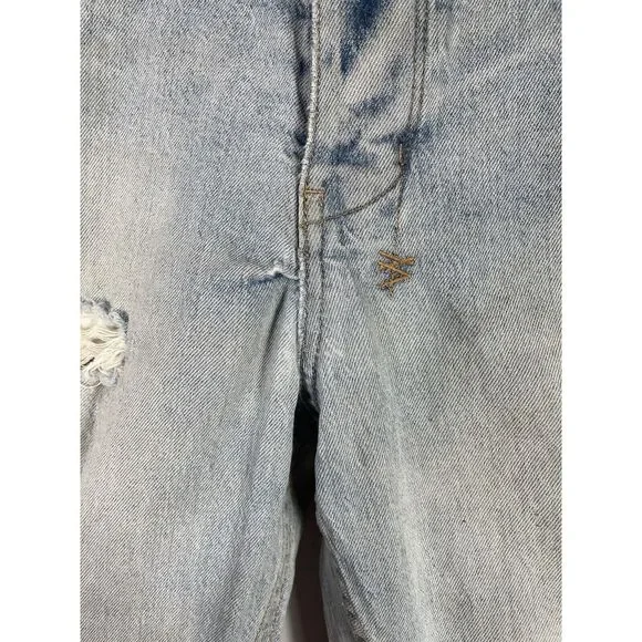 Ksubi Men's Size 30x29‎ Light Blue Distressed Jeans
